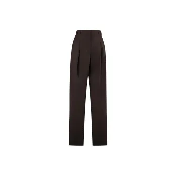 PHILOSOPHY DI LORENZO SERAFINI Semi Sheer High Waist Wide Leg Trousers