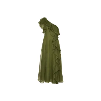 Valentino Sleeveless Dresses Women's Green