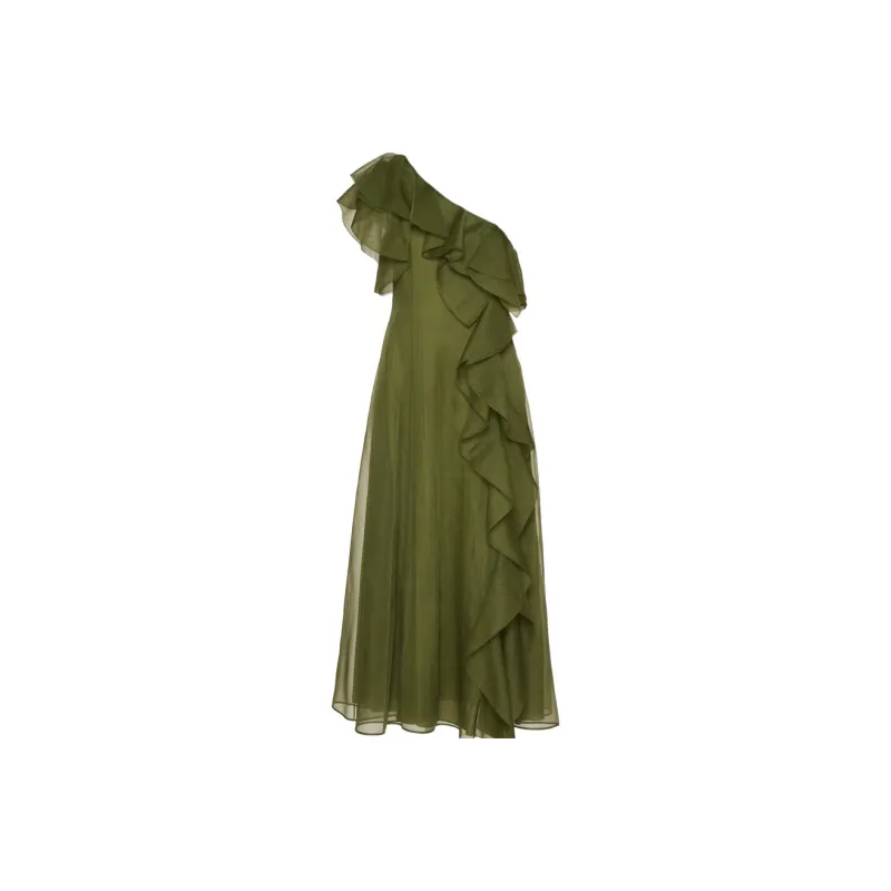 Valentino Sleeveless Dresses Women's Green-0