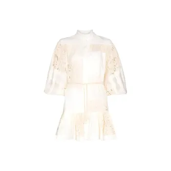 Zimmermann Andie Drop-waist Mini Dress