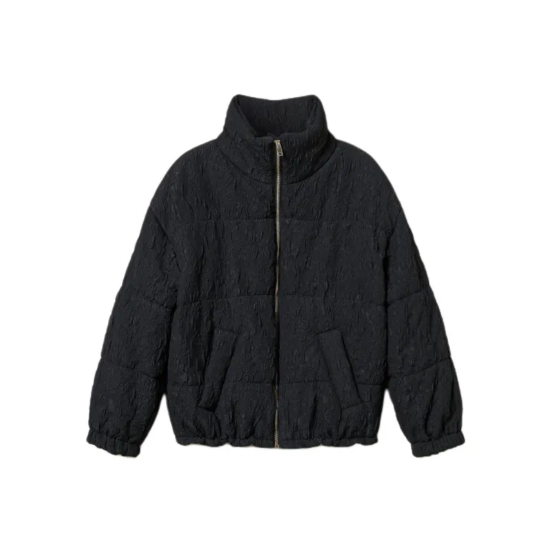 Twinset Embossed Puffer Jacket-0