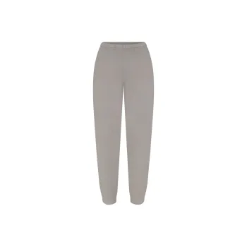SKIMS FRENCH TERRY JOGGER Knitted Sports Pants Women's SMOKE/Smoke Gray