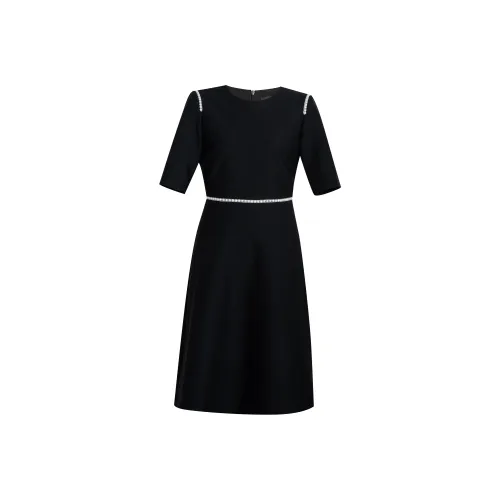 ROEYSHOUSE Short-Sleeved Dresses Women's Black