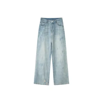 ZXZA Jeans Women's Beige Khaki Blue