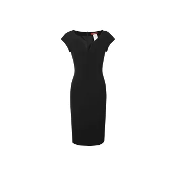 MaxMara Visby V Neck Short Sleeved Dress