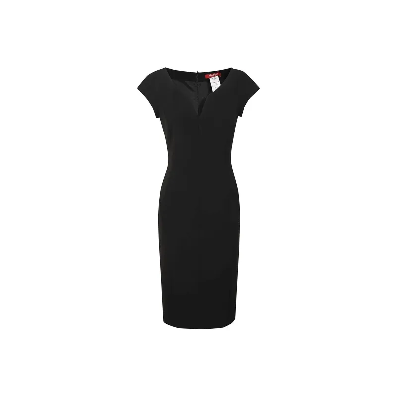 MaxMara Visby V Neck Short Sleeved Dress-0