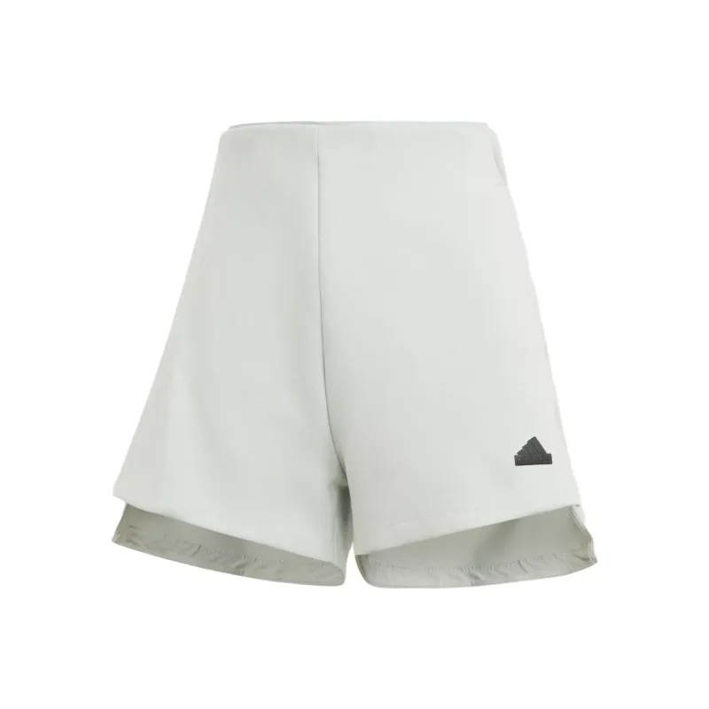 Adidas Z.N.E. Collection Casual Shorts Women's Light Gray-0