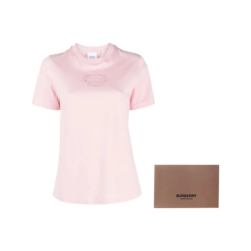 Burberry Short Sleeved Crewneck T Shirt-6