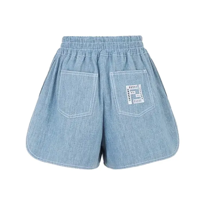 FENDI Casual Shorts Women's Light Blue-0