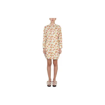 MARNI Floral Patterned Shirt Dress