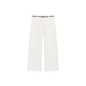 ZARA Casual Pants Women's Raw White