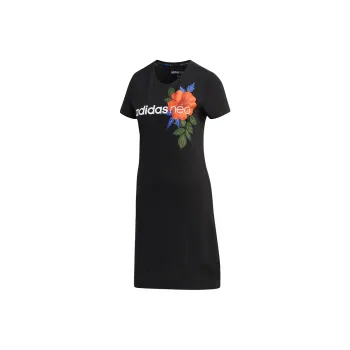 Adidas Neo Short Sleeved Dresses Women's Black