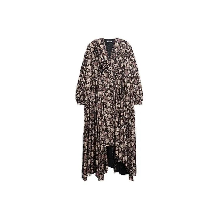 Balenciaga Floral Print Dress-0
