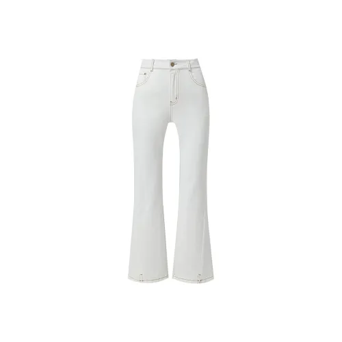 ONE SHALLOW Summer Jeans Women's White