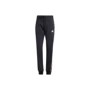 Adidas Free Shipping With AdiClub Essentials Animal Print Tricot 3-Stripes Slim Tapered Track Pants