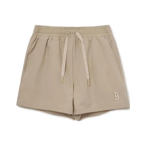 MLB Boston Red Sox Casual Shorts Women's Light Brown