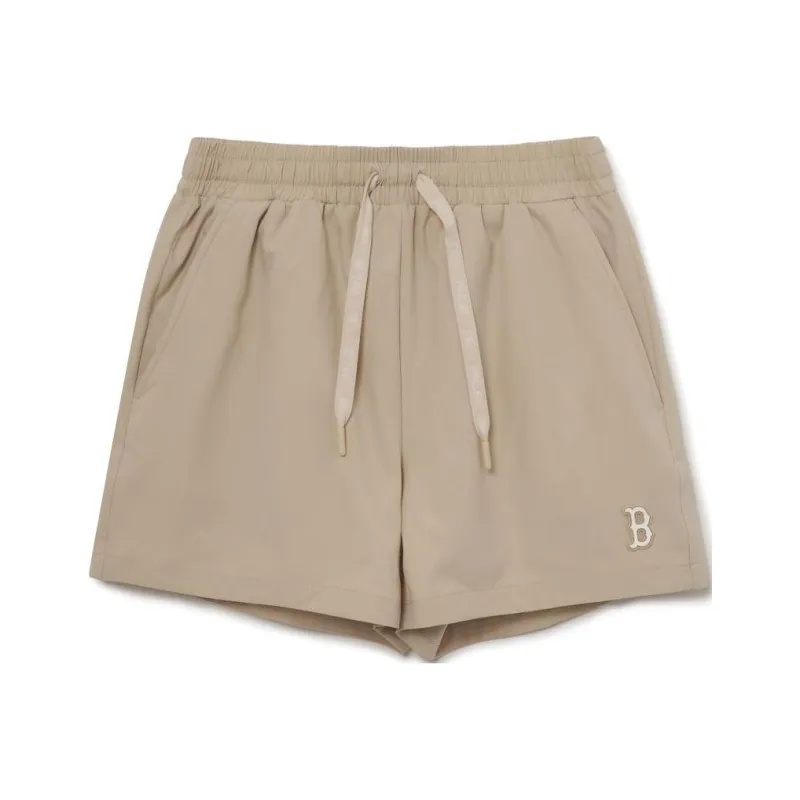 MLB Boston Red Sox Casual Shorts Women's Light Brown-0