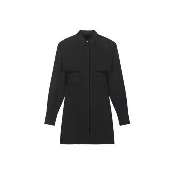 Givenchy Cut-Out Shirt Dress
