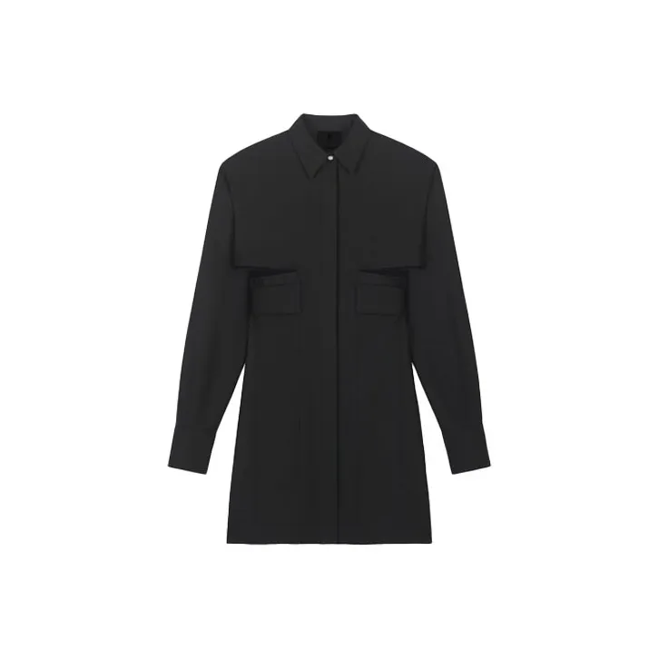 Givenchy Cut-Out Shirt Dress-0