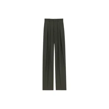 SAINT LAURENT Casual Pants Women's Khaki
