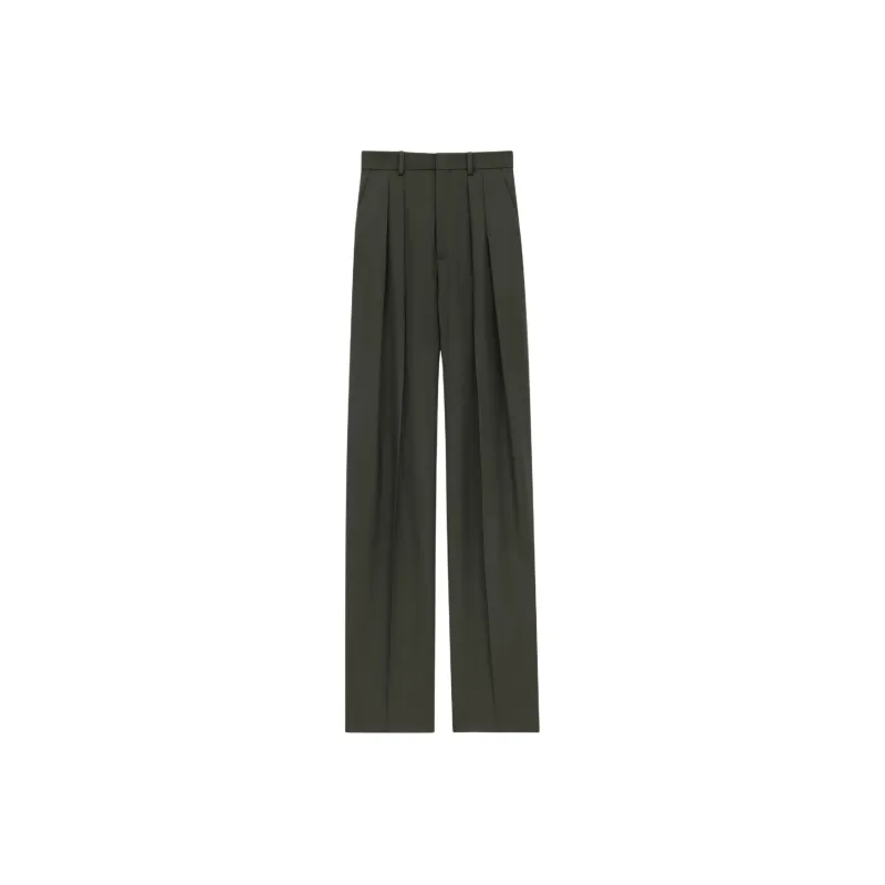SAINT LAURENT Casual Pants Women's Khaki-0