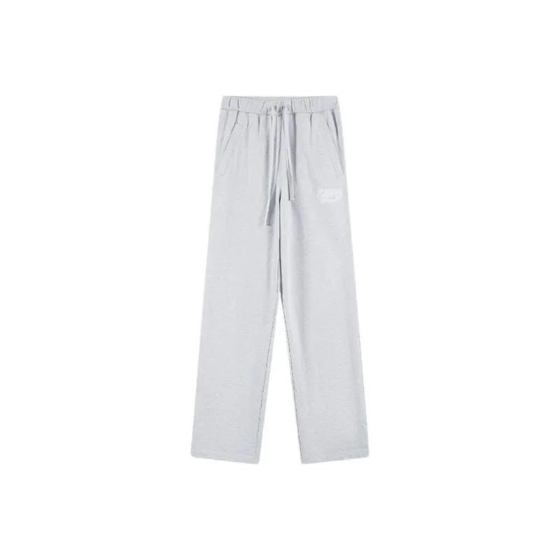 Ed Hardy SS25 Casual Pants Women's Plain Serene Gray-0