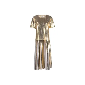 Valentino Short-Sleeved Dresses Women's Yellow