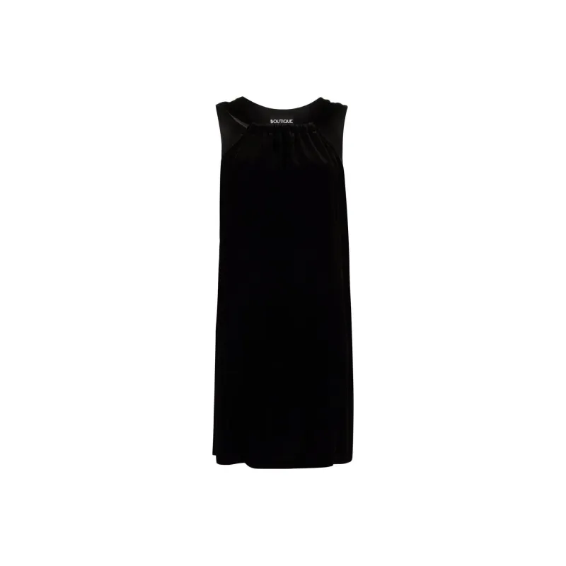 MOSCHINO Sleeveless Shift Mini Dress-0