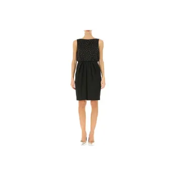 'S MAX MARA Sleeveless Dresses Women's Black
