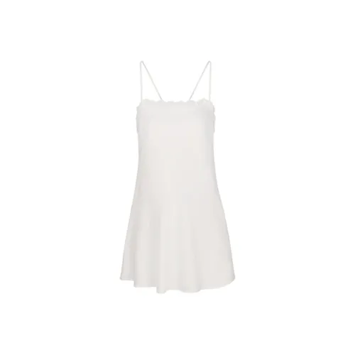 Skims Slip Dresses Women's White