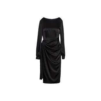 ROEYSHOUSE Long-Sleeved Dresses Women's Black