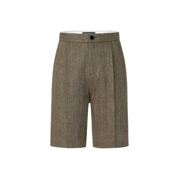 MO&CO Casual Shorts Women's Light Olive Green