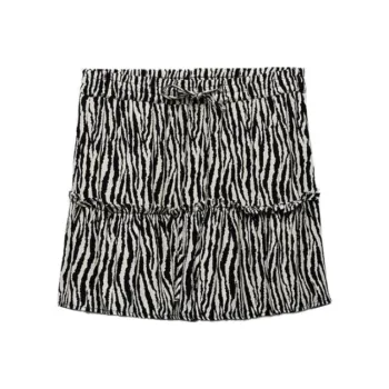 ZARA Casual Shorts Women's Zebra Print