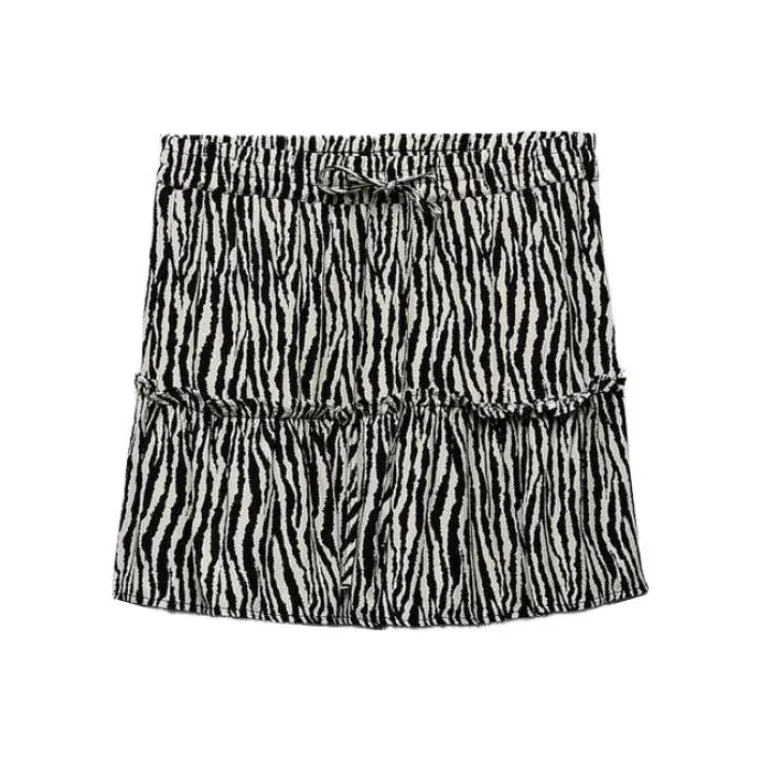 ZARA Casual Shorts Women's Zebra Print-0