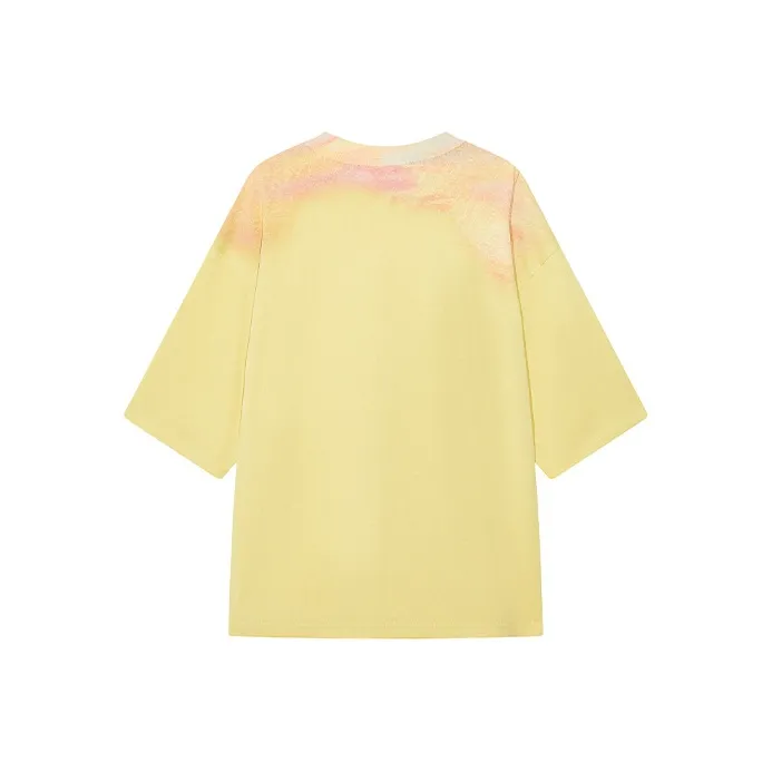ELF SACK T Shirts Women's Urban Chic Style Yellow-1
