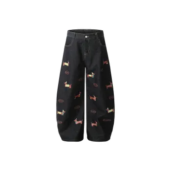CUWU Jeans Unisex Black