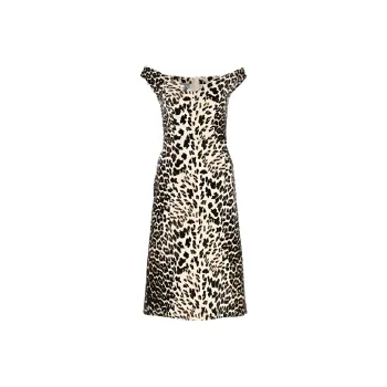 PRADA FW20 Sleeveless Dress Women's Yellow