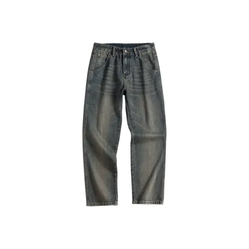 YINLEI Jeans Men Blue