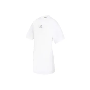New Balance Short Sleeved Dresses Women's White