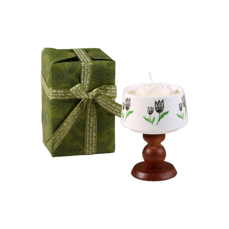 Emperor He French Traditional Chinese Style Raised Base Bowl And Candle Holder Desktop Ornament-6