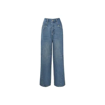 NOTAWEAR Straight Jeans Women's Auto Blue