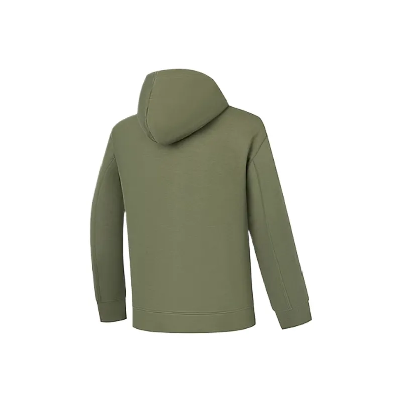 QIAODAN Sports Life Collection FW/AW24 Sweatshirt Men's Gray Mustard Green-1