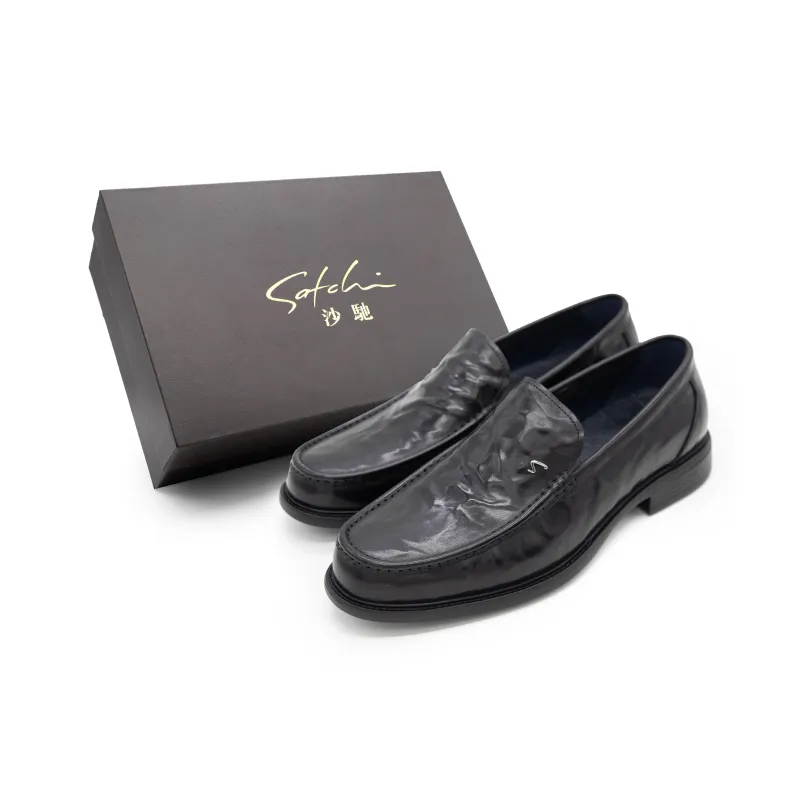 Satchi Business Casual Men's Black-1