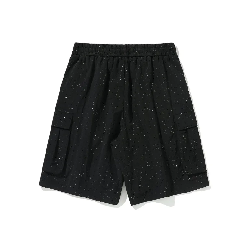 CAT'S PAW Casual Shorts Unisex Black-1