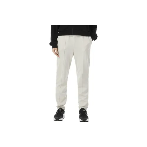 Nike Knitted Sports Pants Women's Beige Yellow
