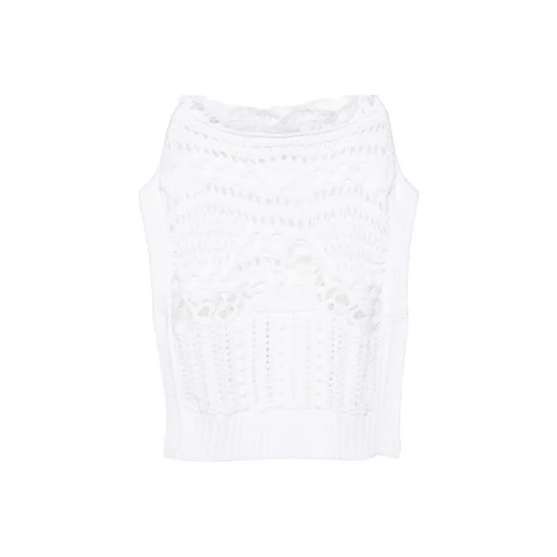 ERMANNO SCERVINO SS24 Knitwear Women's White-0