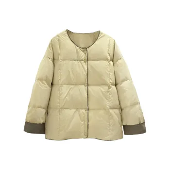 Cypress House Puffer Jacket Women's Light Yellow