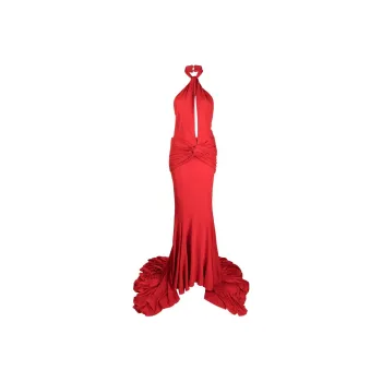 Blumarine Sleeveless Dresses Women's Red
