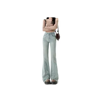 Wen Shan Jeans Women's Light Blue