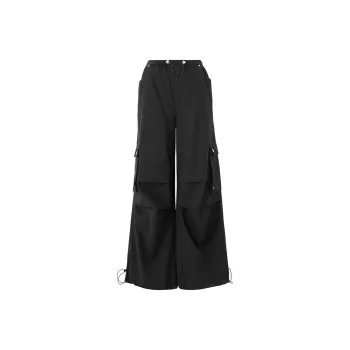 SOON FLOWER Casual Pants Women's Black